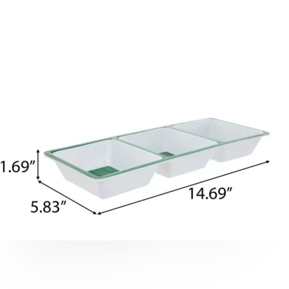 🏈🏈🏈 Football Field Divided Tray - Picture 2 of 3